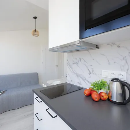Bright With Air Conditioning Near The Copernicus Science Center In By Renters Apartment